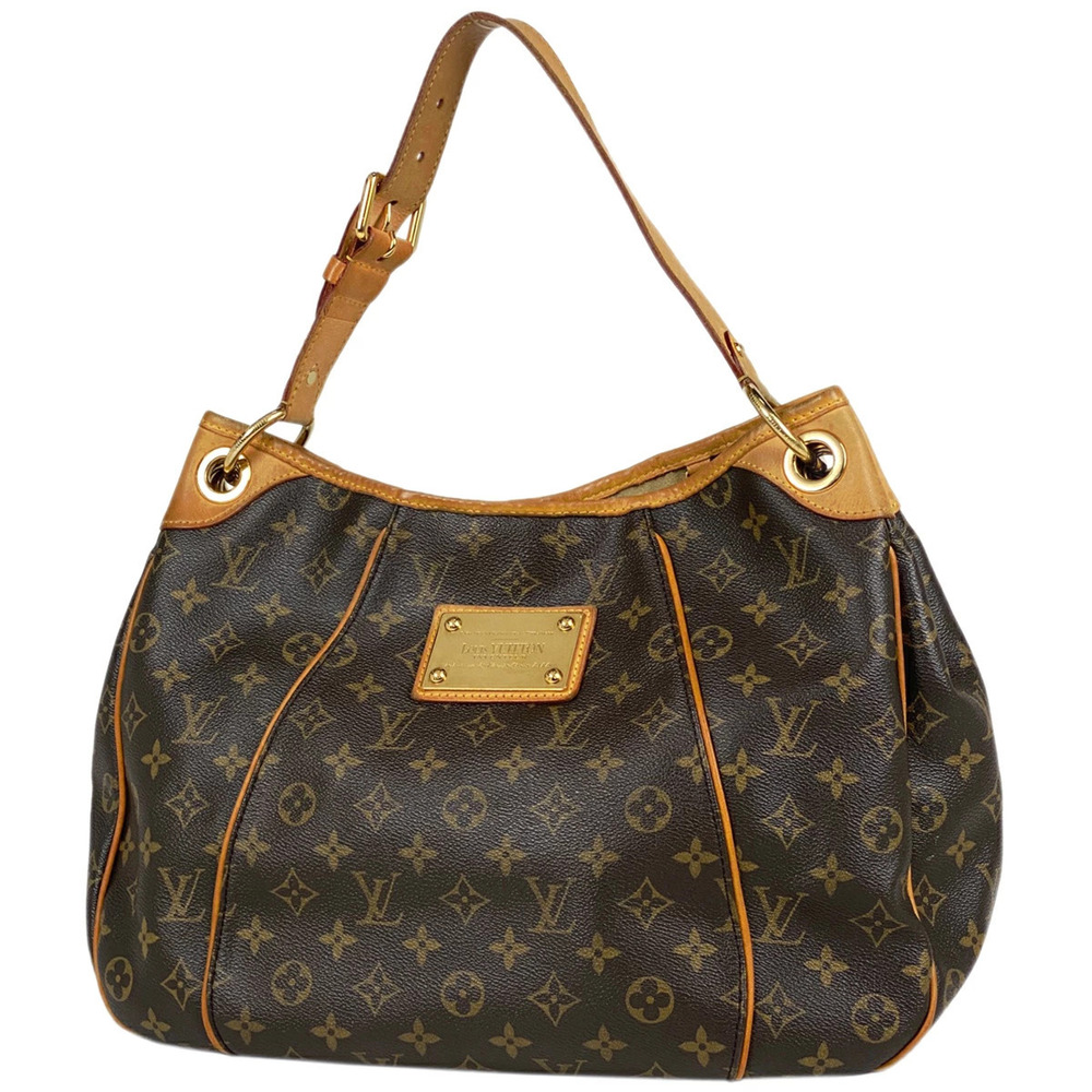 Louis Vuitton Galliera One Shoulder Hobo Shoulder Bag Monogram Brown